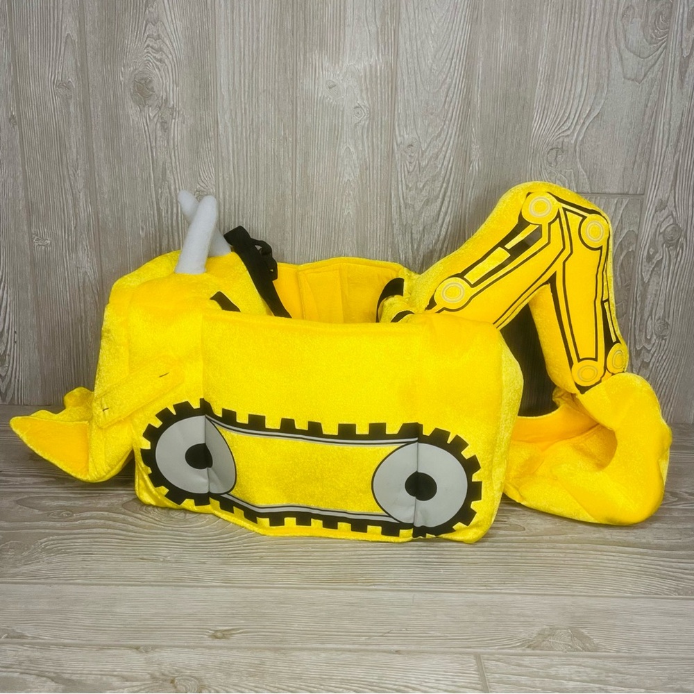 Yellow Construction Digger Kids Costume